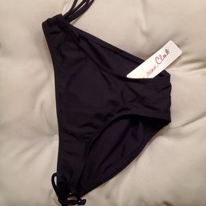 Black European bikini bottoms